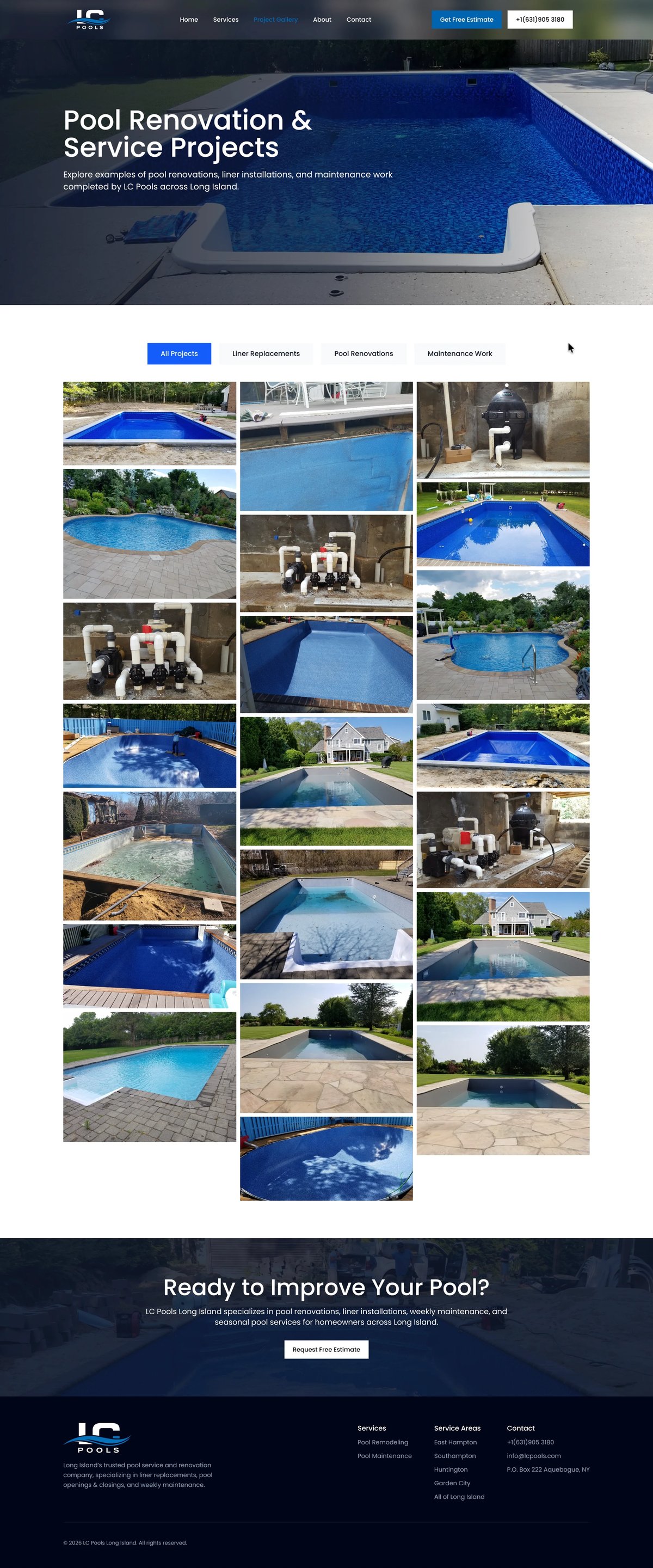 LC Pools About page