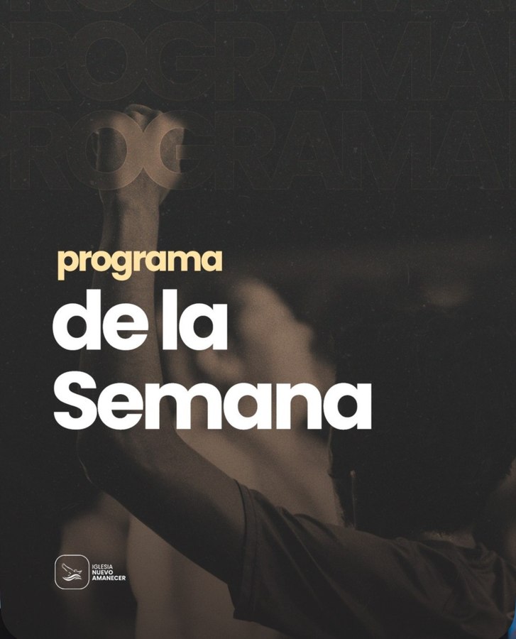 Programa de la Semana post